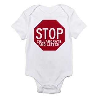 Stop Collaborate Listen Body Suit by statestshirtco