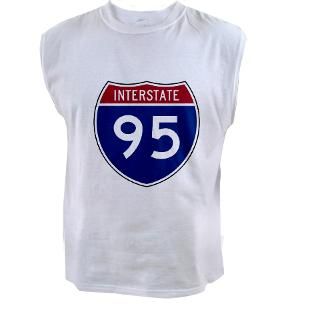 Interstate Highway 95  Symbols on Stuff T Shirts Stickers Hats and