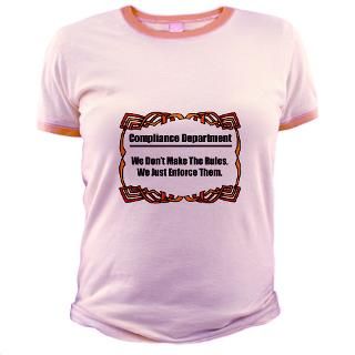 Enforce The Rules Compliance T Shirts & GIfts  Uncle Frogs Gifts