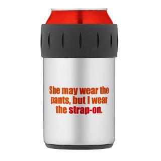 Gay Gifts  Gay Kitchen and Entertaining  Strap On Thermos can