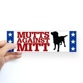 Dogs Against Mitt Romney Stickers  Car Bumper Stickers, Decals