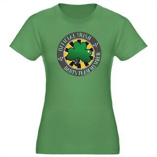 Irish Darts Team Womens Fitted T Shirt (dark)