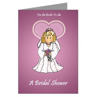 Bridal Shower Greeting Cards  Bridal Shower Invitations Greeting Card