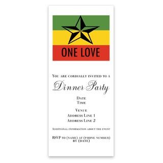 One Love Rasta Invitations by rastaseed