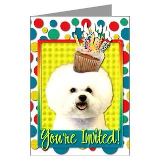Bichon Frise Birthday Greeting Cards  Buy Bichon Frise Birthday Cards
