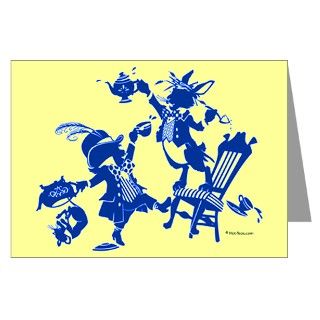Afternoon Tea Greeting Cards  Mad Hatter Tea Party Invitations (20