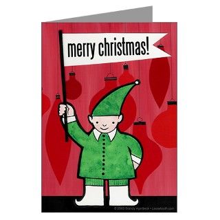 Gifts  Greeting Cards  Elf Christmas Cards   Invitation