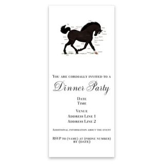 Black Beauty Horse Anatomy Invitations by Admin_CP11224284  512612946