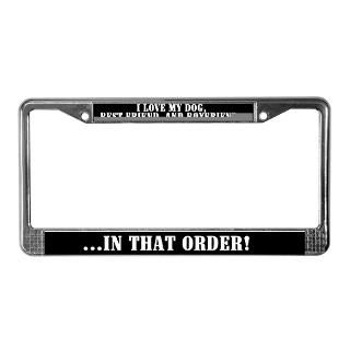 Boyfriend Humor License Plate Frame  Sexy & Eligible & Cute & Other