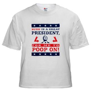 George Bush Dog Poop T : Obey the pure breed! The Dog Revolution