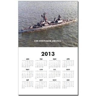 863 Gifts  863 Home Office  USS STEINAKER (DD 863) Calendar Print