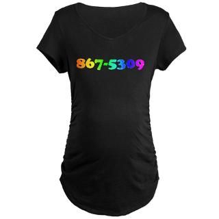 867 5309 Maternity Dark T Shirt for