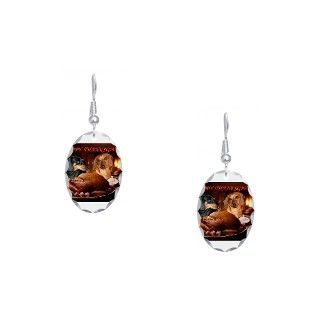Gifts > Jewelry > Thanksgiving Turkey Earring Oval Charm