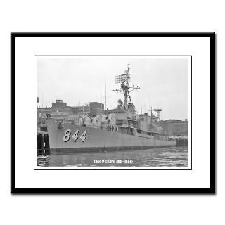 Framed Print  USS PERRY (DD 844) STORE  USS PERRY (DD 844) STORE