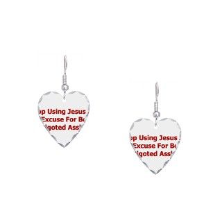 Adult Humor Gifts  Adult Humor Jewelry  Bigoted Assholes Earring