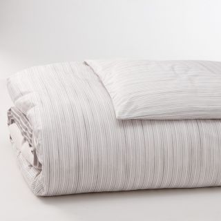 Vera Wang Ribbon Stripe Textured Rib Woven King Bed Cover