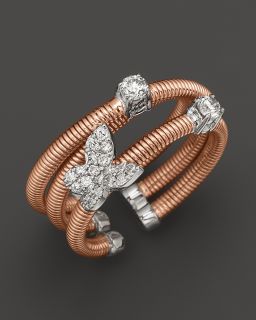 Diamond Ring in 14Kt Rose Gold, 0.35 ct. tw.