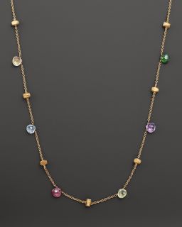 Paradise Collection Semi Precious Stone and 18 Kt. Gold Necklace