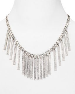Rebecca Minkoff Pave Runway ID Necklace, 18