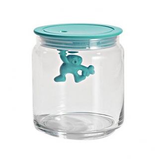 alessi gianni short glass jar price $ 23 00 color clear blue quantity