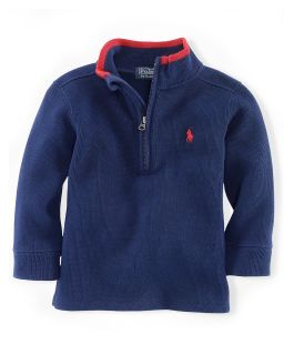 Boys French Rib 1/4 Zip Sweater   Sizes 9 24 Months