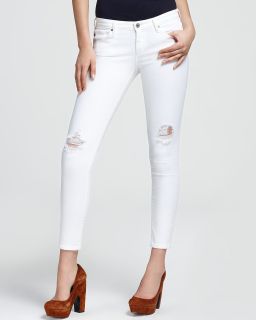 AG Adriano Goldschmied Jeans   The Legging Ankle in White Thrasher