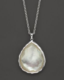 Ippolita Sterling Silver Wonderland Large Teardrop Pendant Necklace In