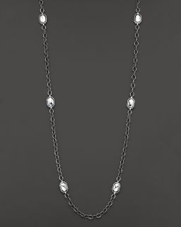 Silver Rocks Sterling Silver 9x7 Link Necklace, 36
