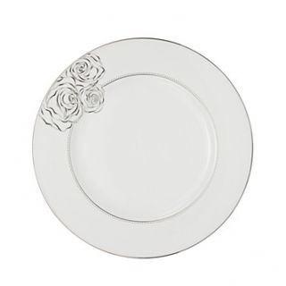 rose dinner plate price $ 41 00 color white platinum quantity 1 2 3 4