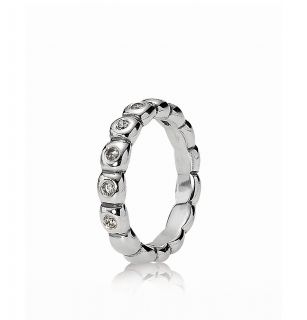 PANDORA Ring   Sterling Silver & Cubic Zirconia Ice