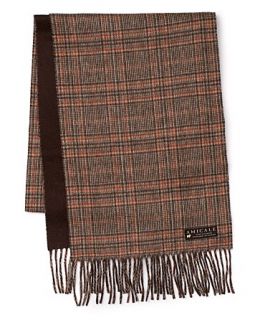 Amicale Glen Plaid Double Faced Cold Weather Scarf