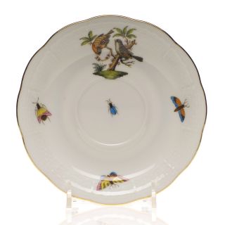 herend rothschild bird tea saucer price $ 65 00 color multi color