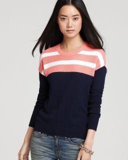 pullover price $ 78 00 color navy hot pink white size select size l