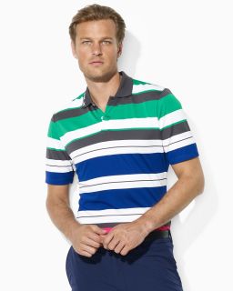 fit short sleeved multi striped tech pique polo orig $ 95 00 was $ 57