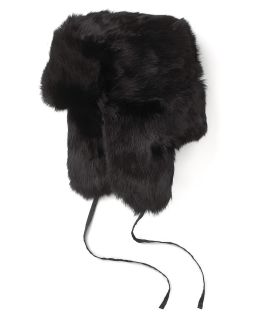 Crown Cap Rabbit Fur Russian Hat