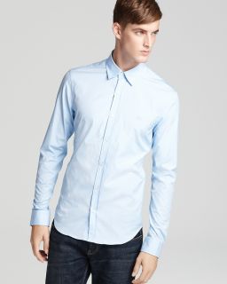 burberry brit henry sport shirt price $ 195 00 color pale blue size