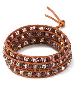 leather bracelet price $ 195 00 color garnet natural brown quantity