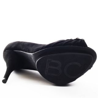 Dante Heel   Black Suede, BCBG, $90.39
