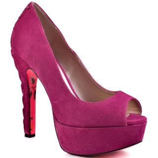 Betsey Johnsons Pink Sita   Fuchsia Suede for 99.99