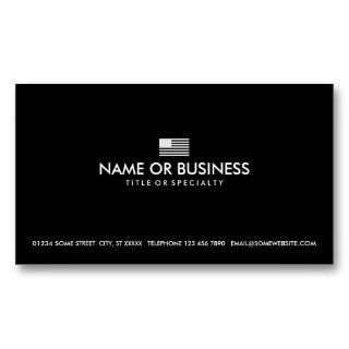 American Flag Business Cards, 1,500+ American Flag Business Card