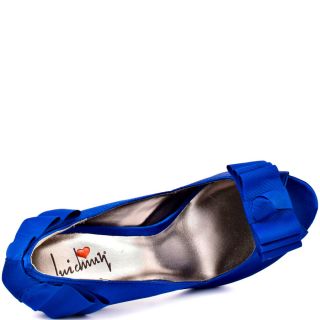 Luichinys Blue Moo Lah   Bright Blue Satin for 89.99