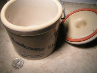 Vintage Kaukauna Klub Dairy Cheese Pottery Crocks