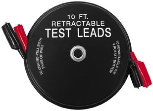Kastar 2x10ft Retractable Test Leads Tools 151224