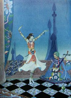 Sterrett Arabian Nights 1st 1928 w Original Box WOW Kay Nielsen