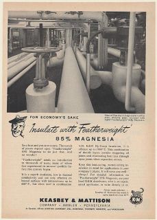 1953 K&M Keasbey & Mattison Featherweight Asbestos Insulation Utility