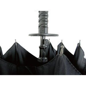 Samurai Sword Ninja Folding Umbrella Auto Release
