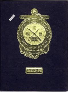 Navy Basic Training School Yearbook The Keel Great Lakes IL