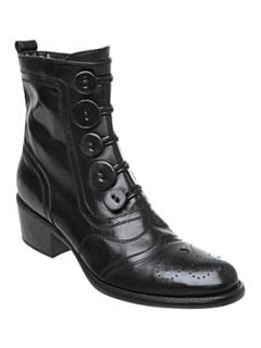 Bertie Palare ankle button boots Black   