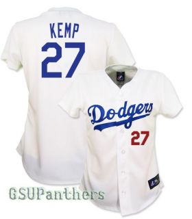 Matt Kemp Los Angeles Dodgers Womens Replica Home Jersey Sz s XL