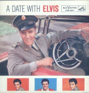 Elvis Presley A Date with Elvis LP VG NM Canada RCA LPM 2011 Original